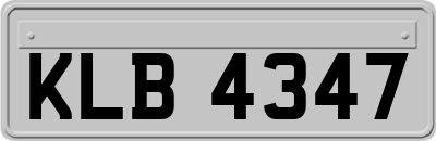KLB4347