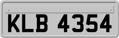 KLB4354
