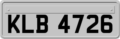 KLB4726