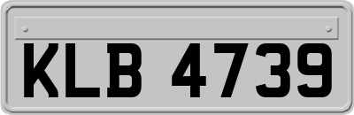 KLB4739