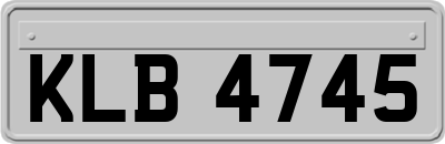 KLB4745
