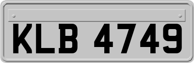 KLB4749