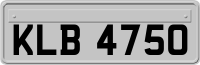 KLB4750