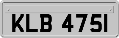 KLB4751