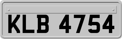 KLB4754