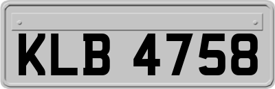 KLB4758