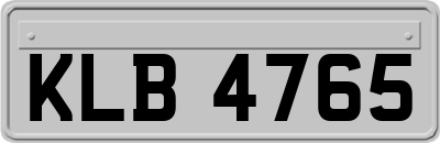KLB4765