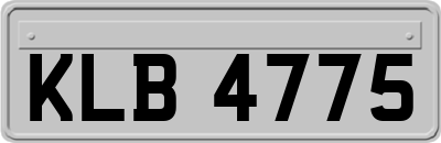 KLB4775
