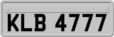 KLB4777