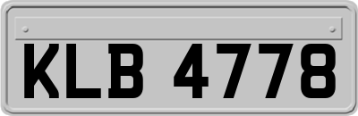 KLB4778