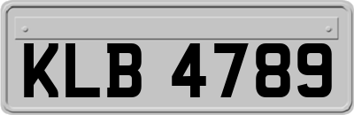 KLB4789