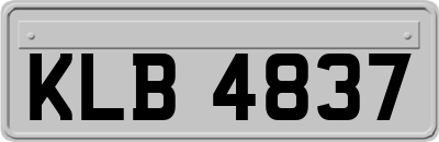 KLB4837