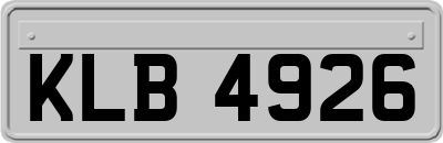 KLB4926