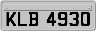 KLB4930