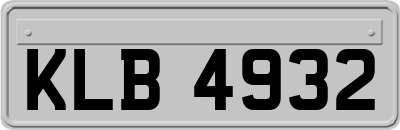 KLB4932