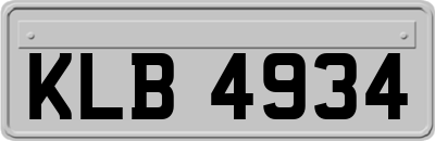 KLB4934