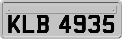 KLB4935
