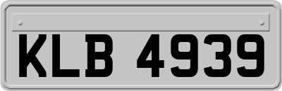 KLB4939