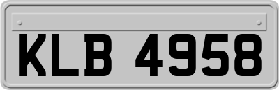 KLB4958