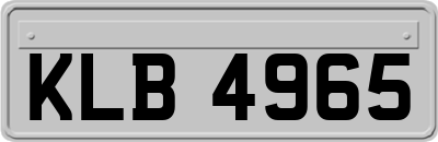 KLB4965