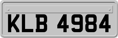 KLB4984