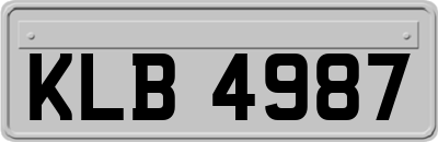 KLB4987