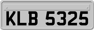 KLB5325