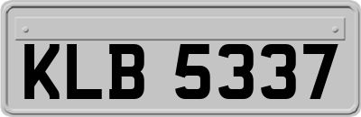 KLB5337