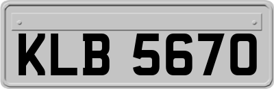 KLB5670