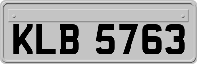 KLB5763