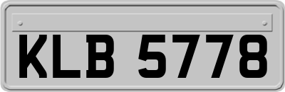 KLB5778