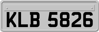 KLB5826