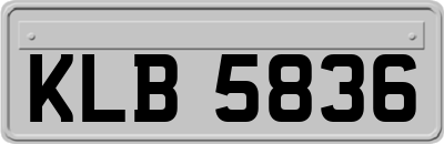 KLB5836