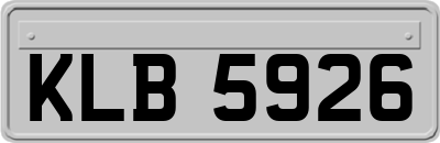 KLB5926