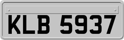 KLB5937