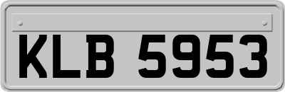 KLB5953