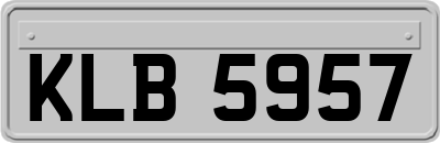KLB5957