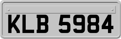 KLB5984
