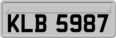 KLB5987
