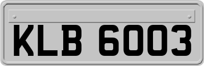 KLB6003