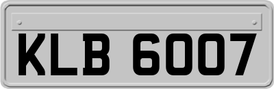 KLB6007