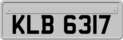 KLB6317