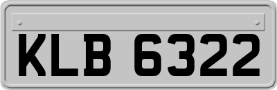 KLB6322