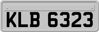 KLB6323