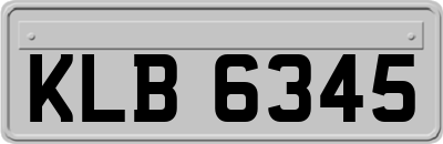 KLB6345