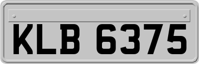 KLB6375
