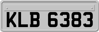 KLB6383