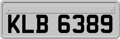 KLB6389