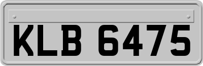 KLB6475