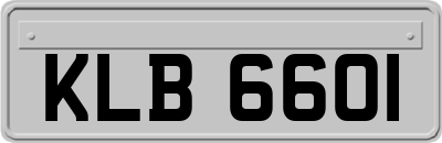 KLB6601